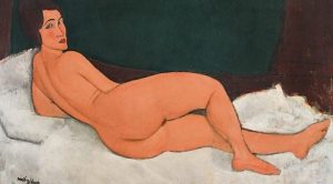 Dipinto di Modigliani, nudo