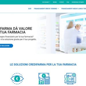 Credifarma: online il nuovo sito per il credito alle farmacie