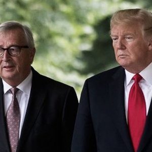 Trump-Juncker, c’è l’accordo: “Tregua commerciale fra Usa e Ue”