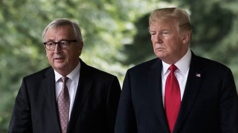 Trump-Juncker, there is an agreement: "Trade truce between the US and the EU"