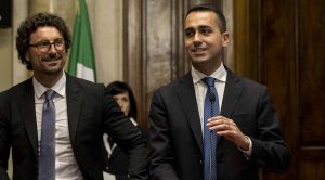 Danilo Toninelli e Luigi Di Maio