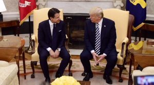 Giuseppe Conte e Donald Trump