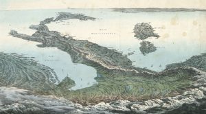 Mappa dell'Italia al contrario