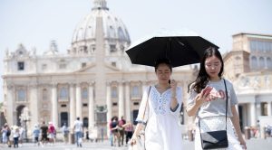 Caldo e afa a Roma