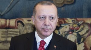 Il presidente della Turchia Erdogan