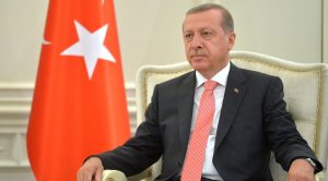 Il presidente della Turchia Erdogan