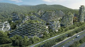 La città-foresta in Cina