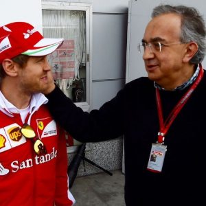 F1: モンツァでのフェラーリ、勝利をマルキオンネに捧げる