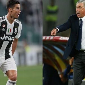 Juve-Nápoles, CR7 contra Ancelotti no duelo Scudetto