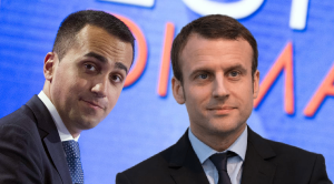 Luigi Di Maio ed Emmanuel Macron