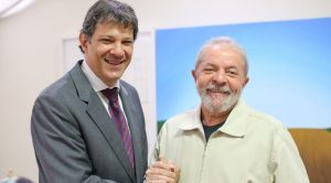 Fernando Haddad con Lula