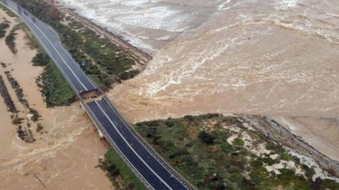 Mal tiempo: inundación en Cerdeña, alerta en Liguria