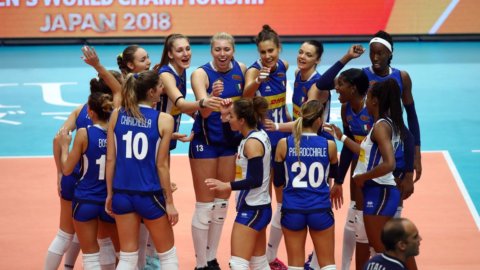 Women's volleyball, amazing blues: beaten China, they fly to the final