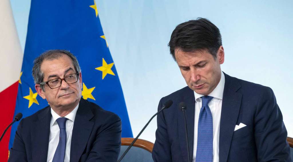 Giovanni Tria e Giuseppe Conte