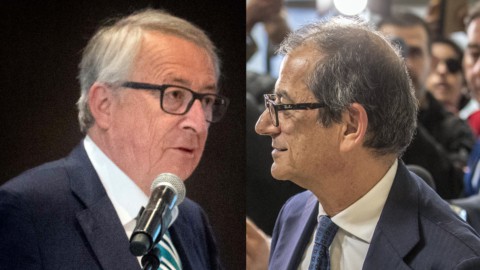 Duello Juncker-Tria e alta tensione su spread, banche e Borsa