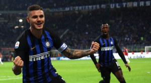 Icardi con l'Inter