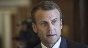 Il presidente francese Emmanuel Macron