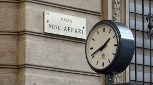 Borsa, targa Piazza Affari