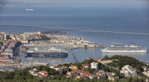 fotografie del Trieste Terminal Passeggeri e del Porto di Trieste