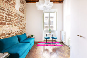 Roma'da bir Airbnb dairesi