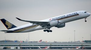 Un Airbus della Singapore Airlines