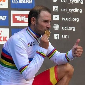 Bersepeda: Valverde super menaklukkan kejuaraan dunia di Innsbruck