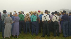 Un raduno della comunità Amish