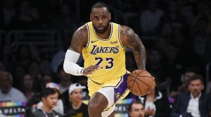 LeBron James dei Los Angeles Lakers