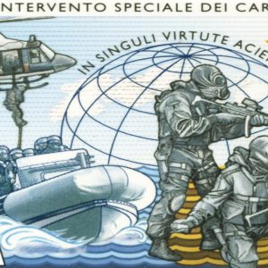 Poste, stempel peringatan 40 tahun GIS Carabinieri