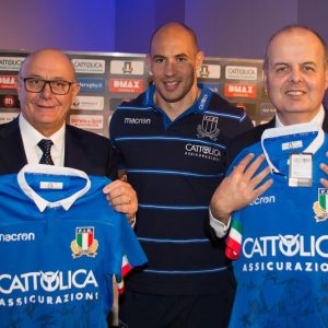 Cattolica e il rugby: al via gli spot con Parisse e compagni