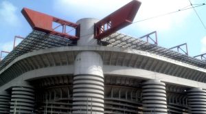 Lo stadio Giuseppe Meazza di Milano