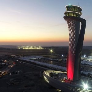 Novo aeroporto de Istambul, a Torre é feita na Itália