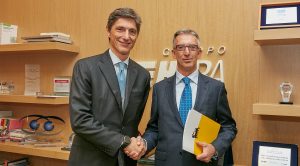 Stefano Venier e Giuseppe Ricci, AD di Hera e Chief Refining & Marketing Officer di Eni