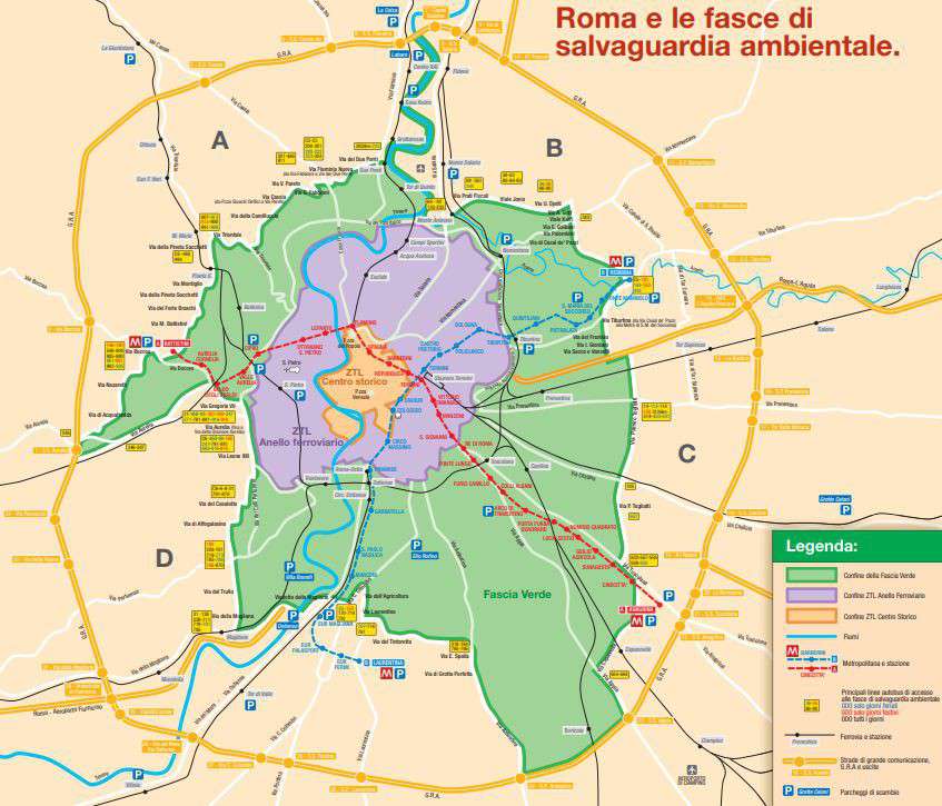 Green belt of Rome