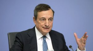 Mario Draghi, presidente della Bce