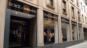 Negozio di moda di Dolce & Gabbana