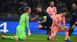 Icardi contro il Barcellona