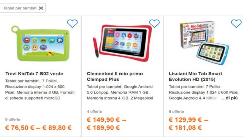 Tablet para crianças, o guia para uma escolha informada