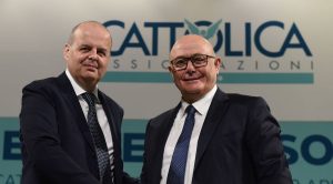 Alberto Minali e Paolo Bedoni, CEO e presidente di Cattolica Assicurazioni
