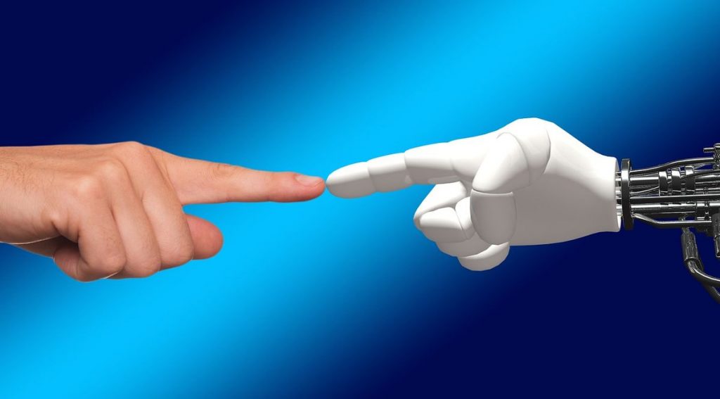 Contatto uomo robot
