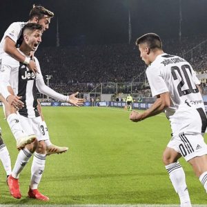 La Juve blanchit Florence et annule les écrits honteux des ultras violets