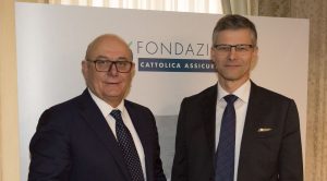 Paolo Bedoni e Adriano Tomba di Fondazione Cattolica