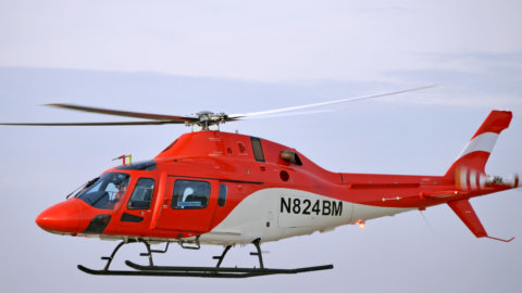 Leonardo, primo volo per il TH-119