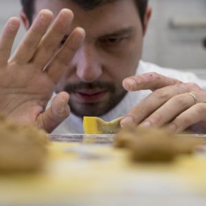 Alberto Gipponi, Soziologe und Koch in Brescia, wo Essen wie ein Initiationsritus ist