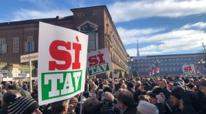 Manifestazione Sì TAV Torino