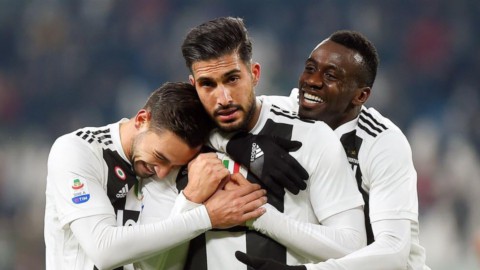 La Juve allunga sul Napoli, il Milan torna in zona Champions