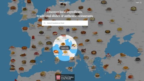 Ricette e gusto nel mondo: arriva l’atlante on line