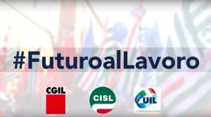 Futuro al lavoro manifestazione sindacati