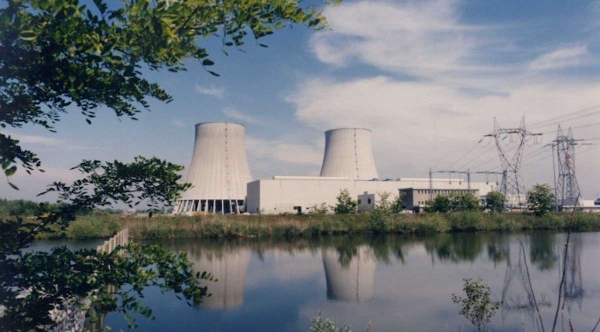 La planta de Enel en Trino