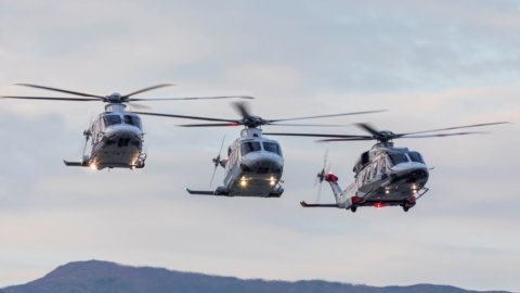 Leonardo a Heli-Expo con tre elicotteri, primato nel civile